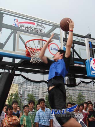 上的
